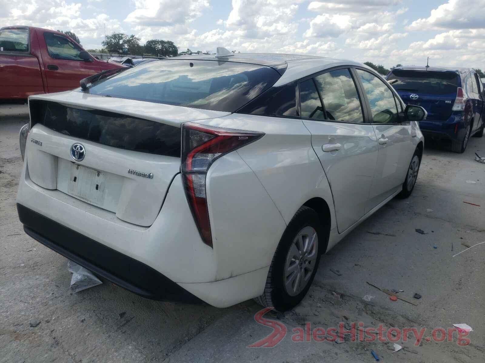 JTDKBRFU4G3009357 2016 TOYOTA PRIUS