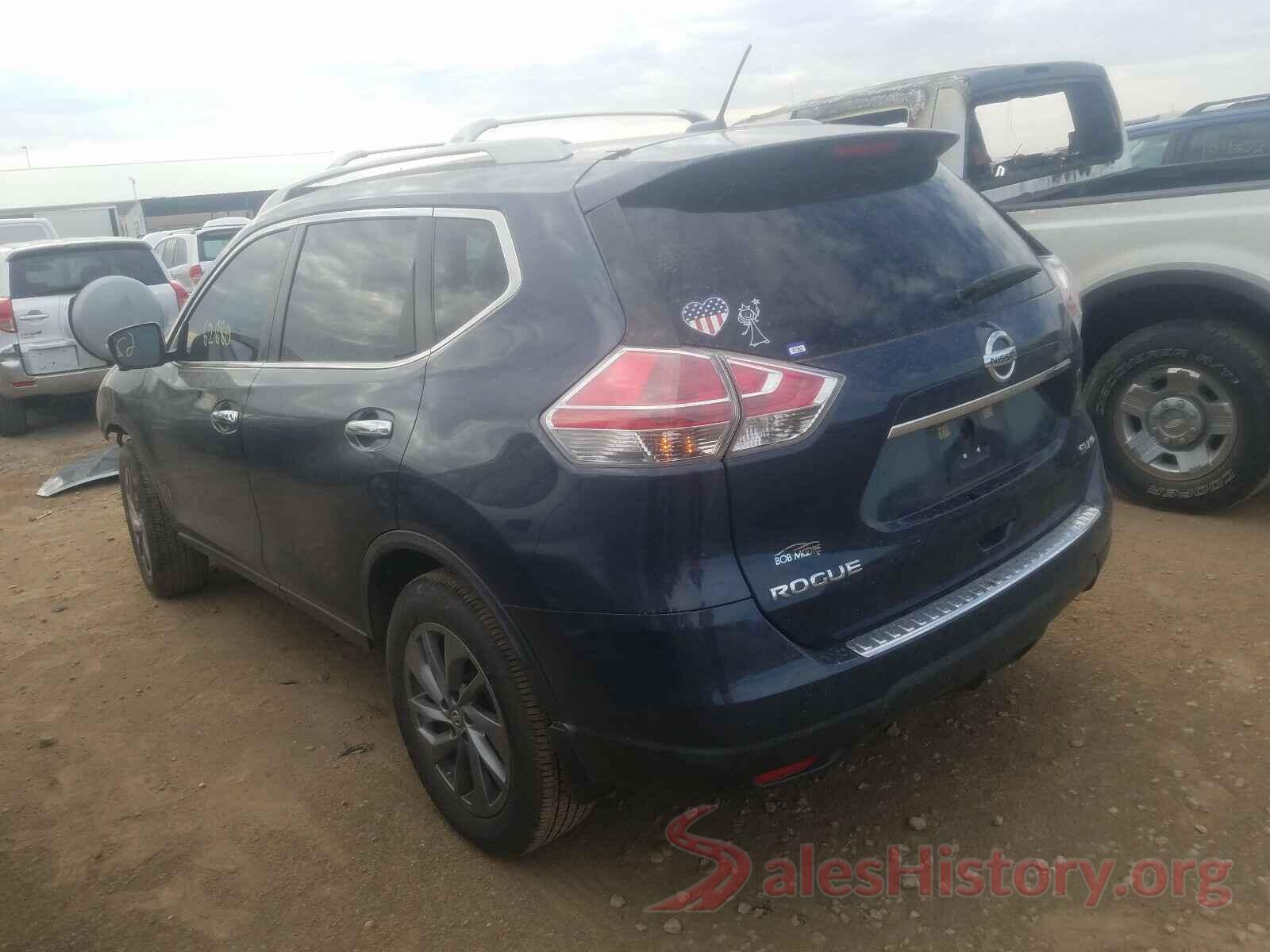 5N1AT2MV8GC741126 2016 NISSAN ROGUE