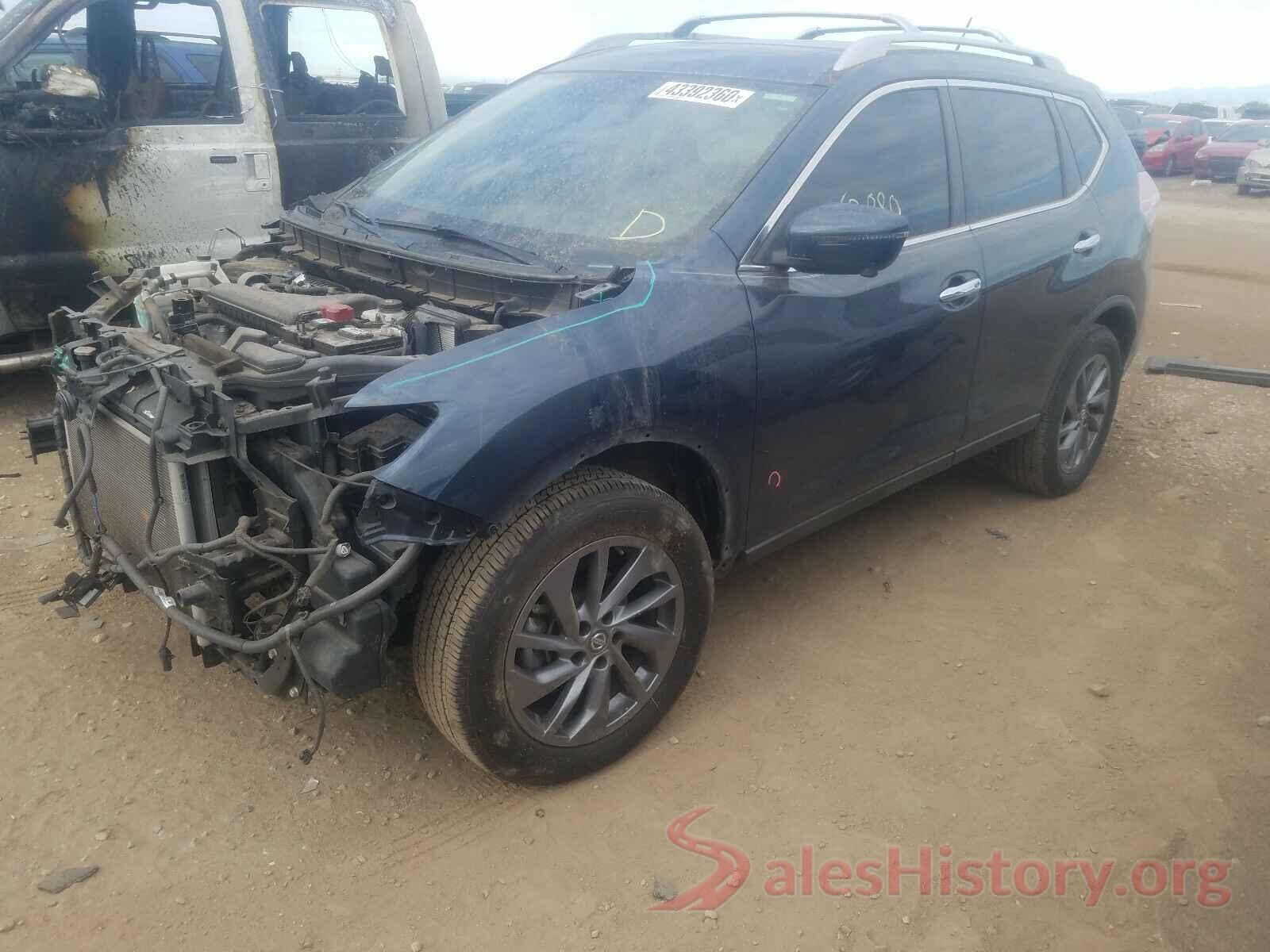 5N1AT2MV8GC741126 2016 NISSAN ROGUE