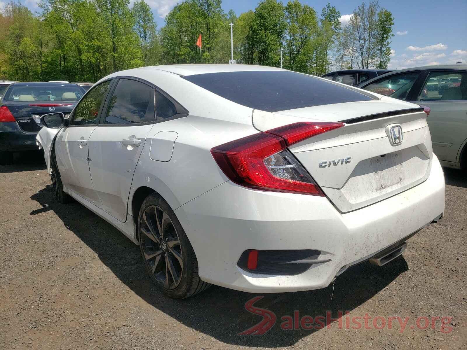 2HGFC2F86KH591865 2019 HONDA CIVIC