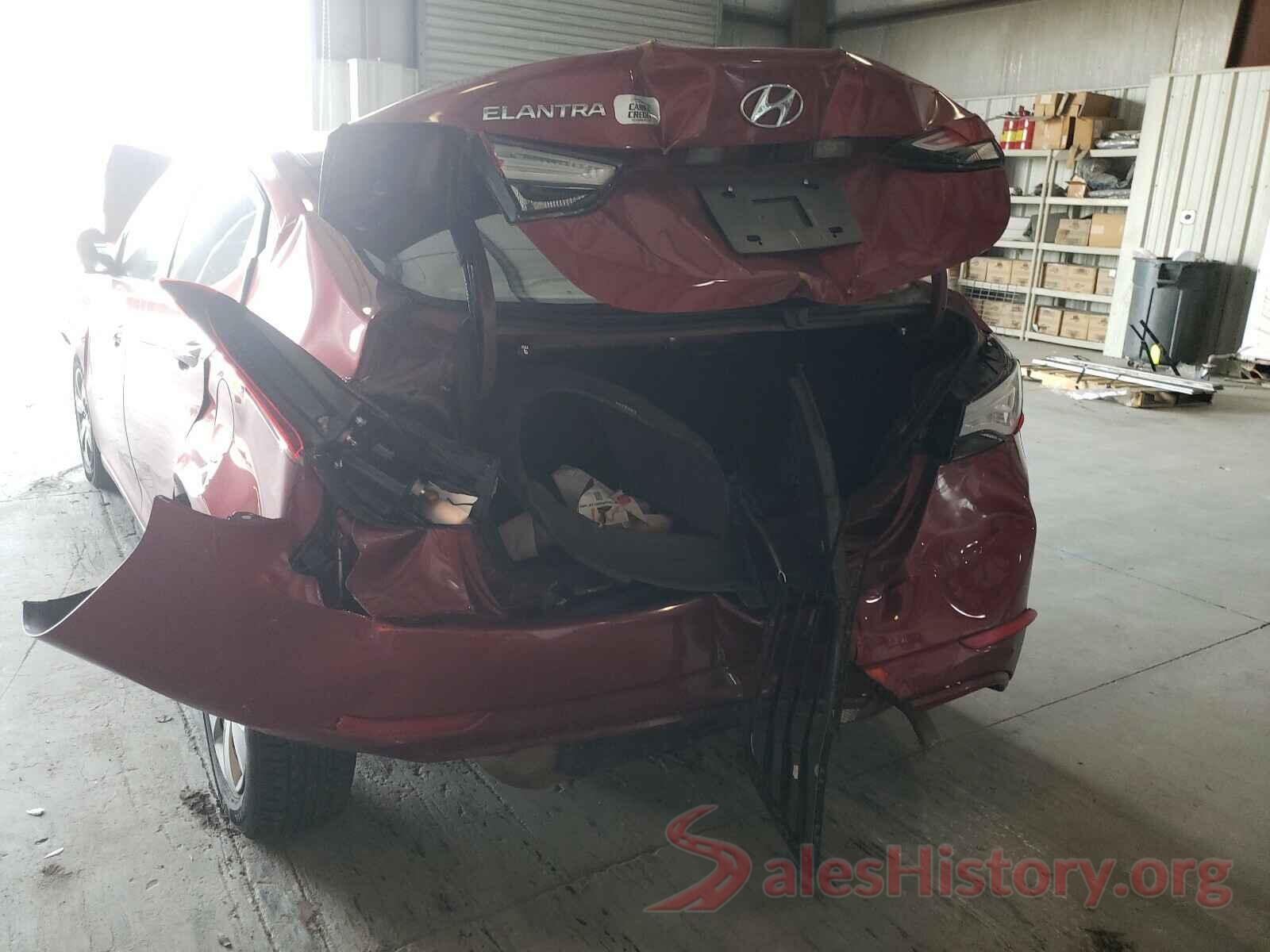 5NPDH4AE9GH687326 2016 HYUNDAI ELANTRA