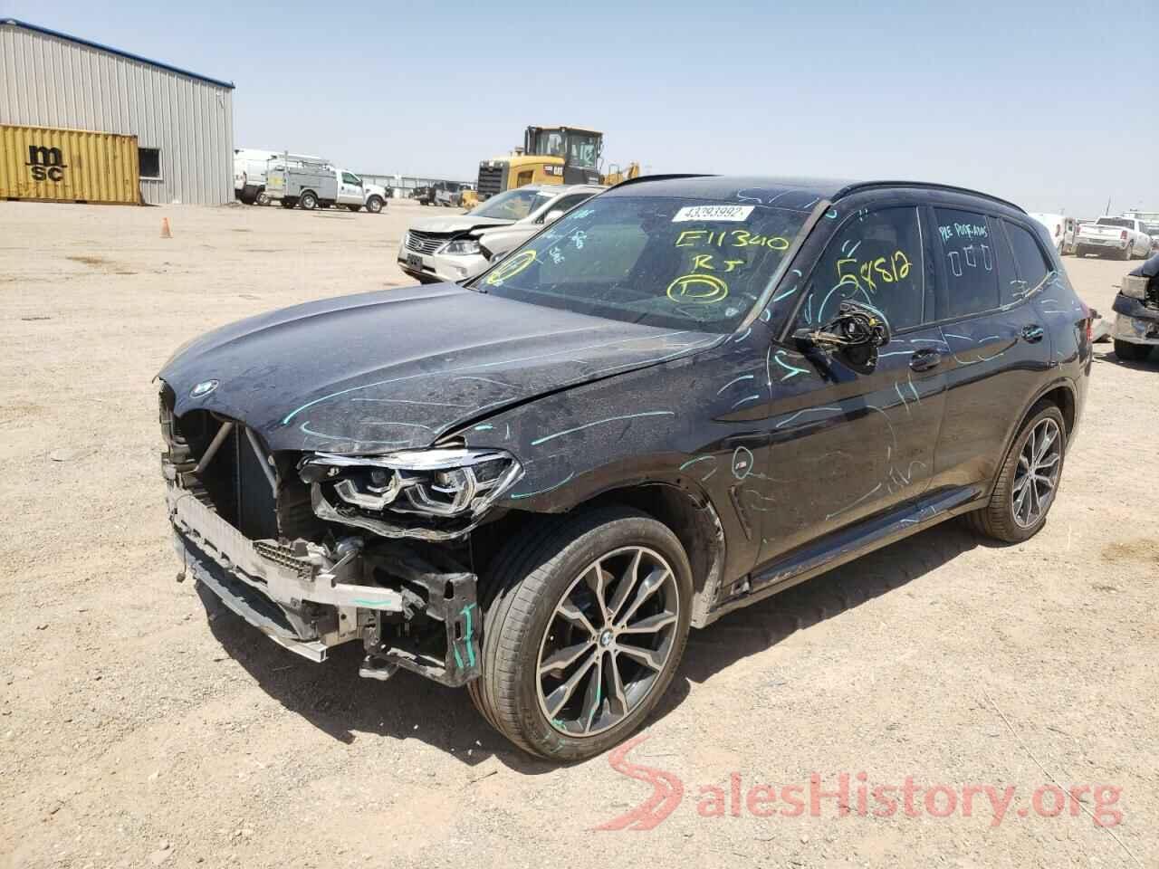 5UXTR9C54KLE11340 2019 BMW X3