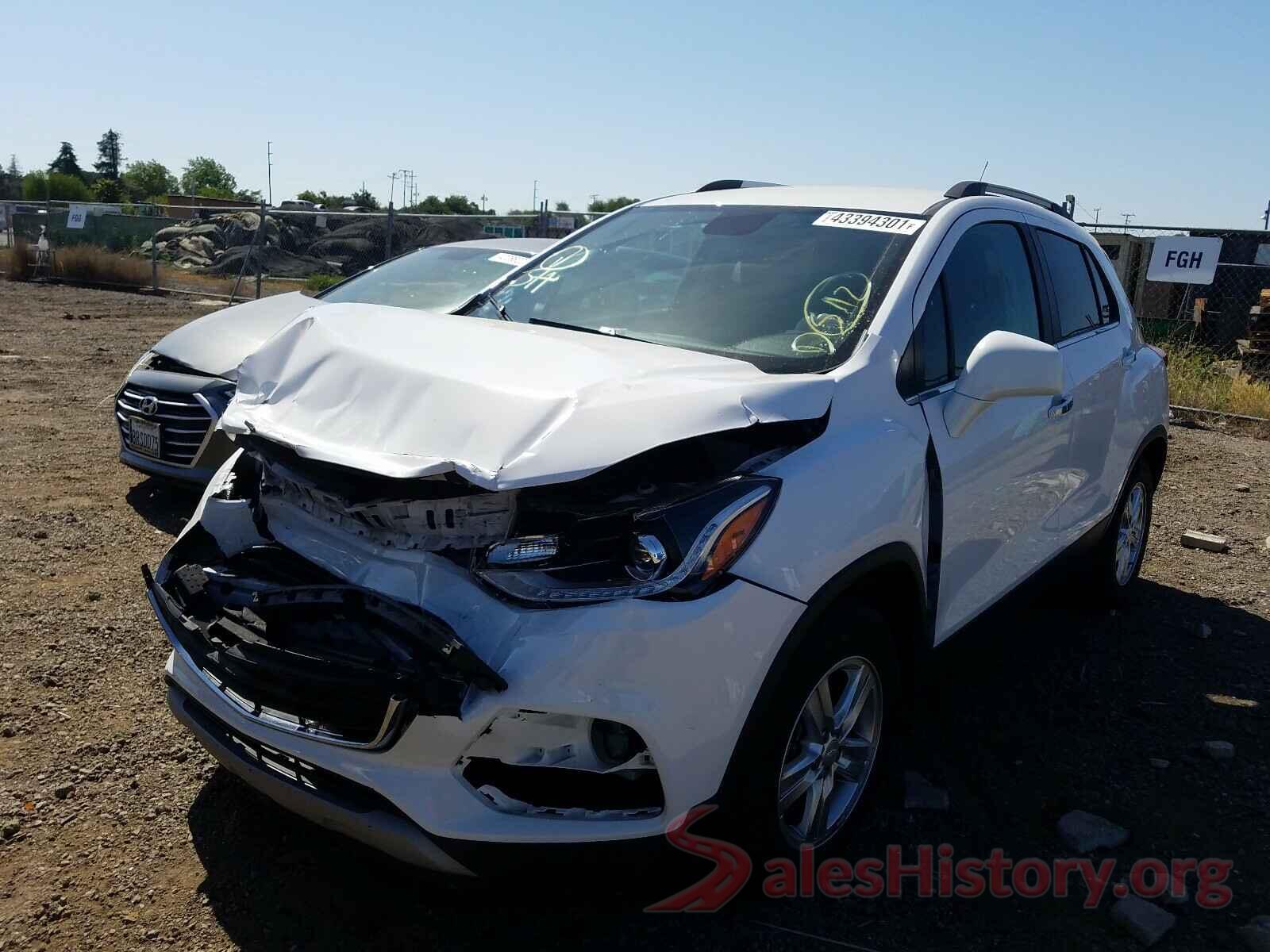 3GNCJLSB0KL147409 2019 CHEVROLET TRAX