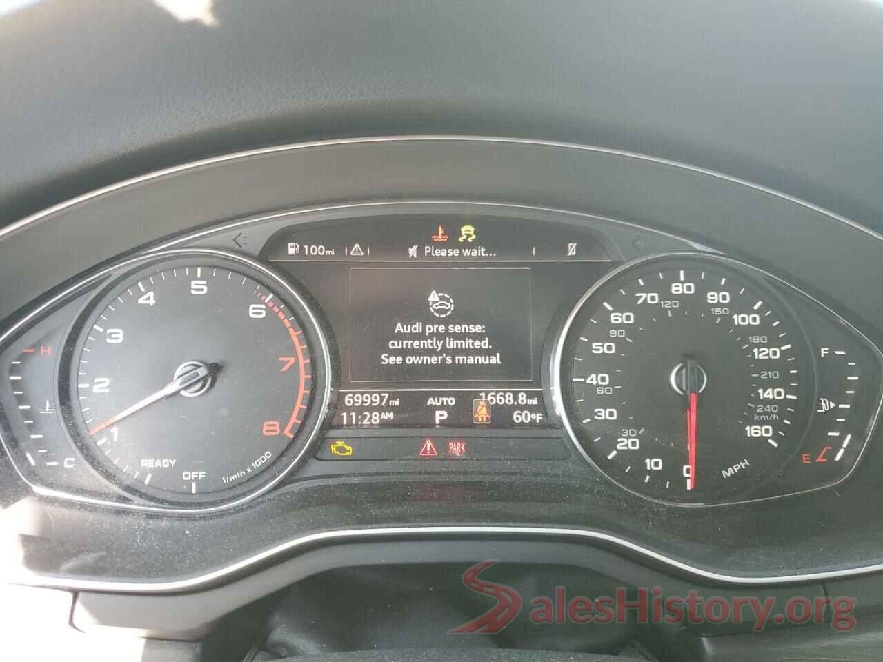 WAUGMAF49KN011097 2019 AUDI A4