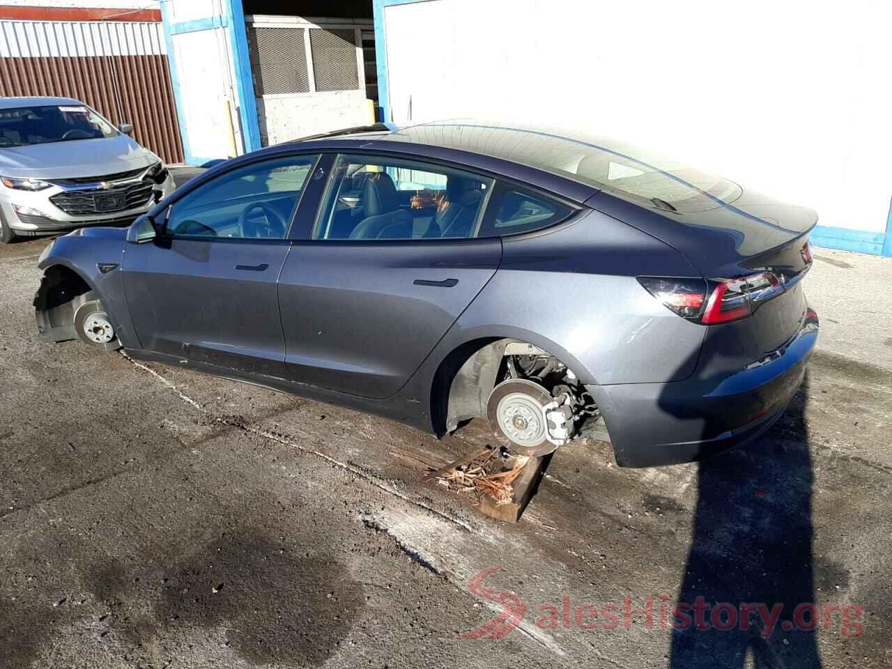 5YJ3E1EA0NF144551 2022 TESLA MODEL 3