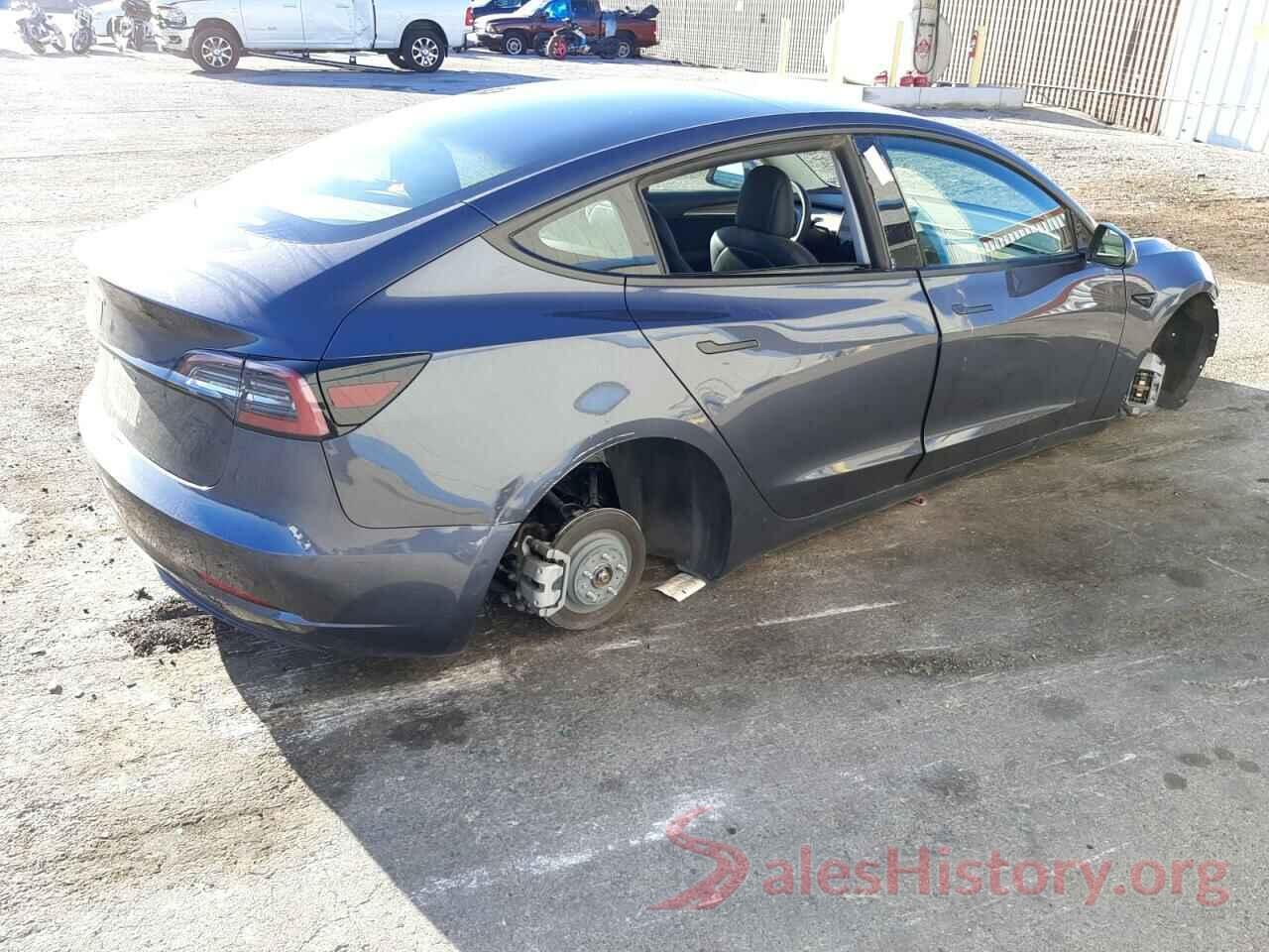 5YJ3E1EA0NF144551 2022 TESLA MODEL 3