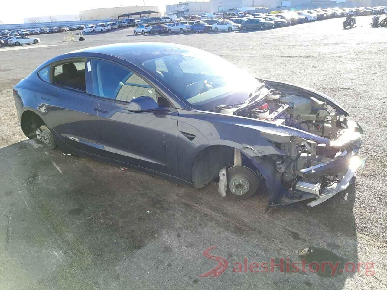 5YJ3E1EA0NF144551 2022 TESLA MODEL 3