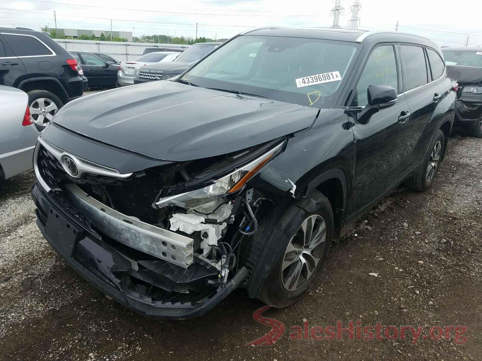 5TDGZRBH5LS512222 2020 TOYOTA HIGHLANDER