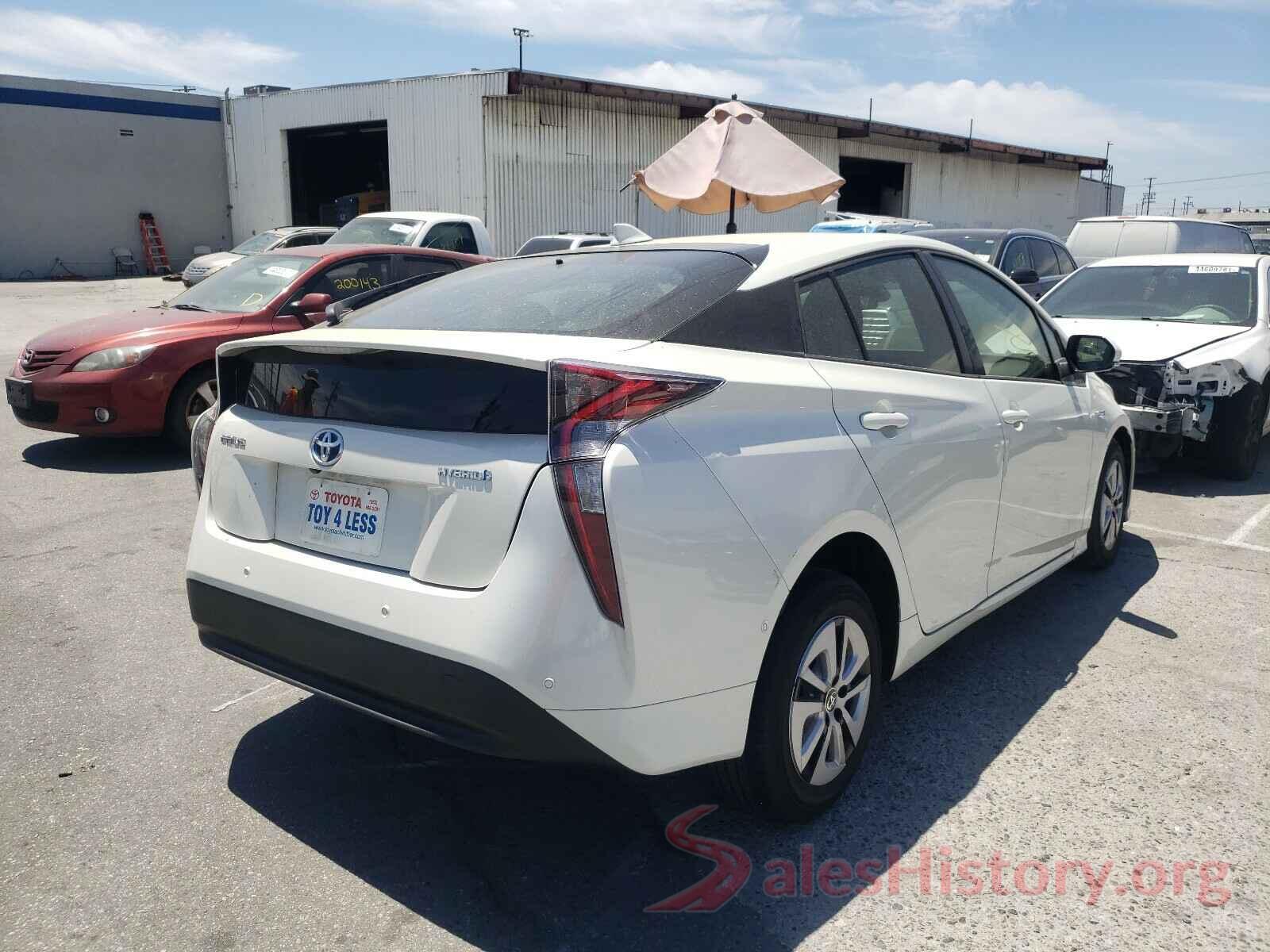 JTDKBRFU7H3570315 2017 TOYOTA PRIUS