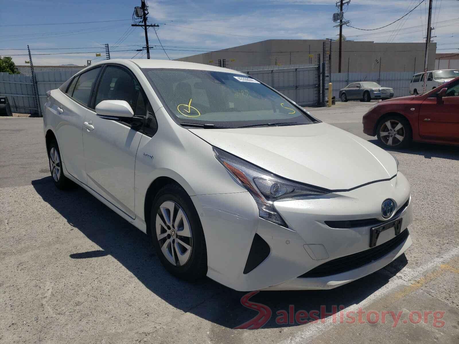 JTDKBRFU7H3570315 2017 TOYOTA PRIUS