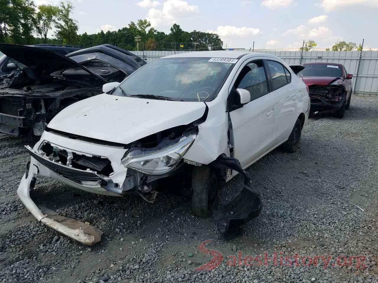 ML32F3FJ0JHF09717 2018 MITSUBISHI MIRAGE