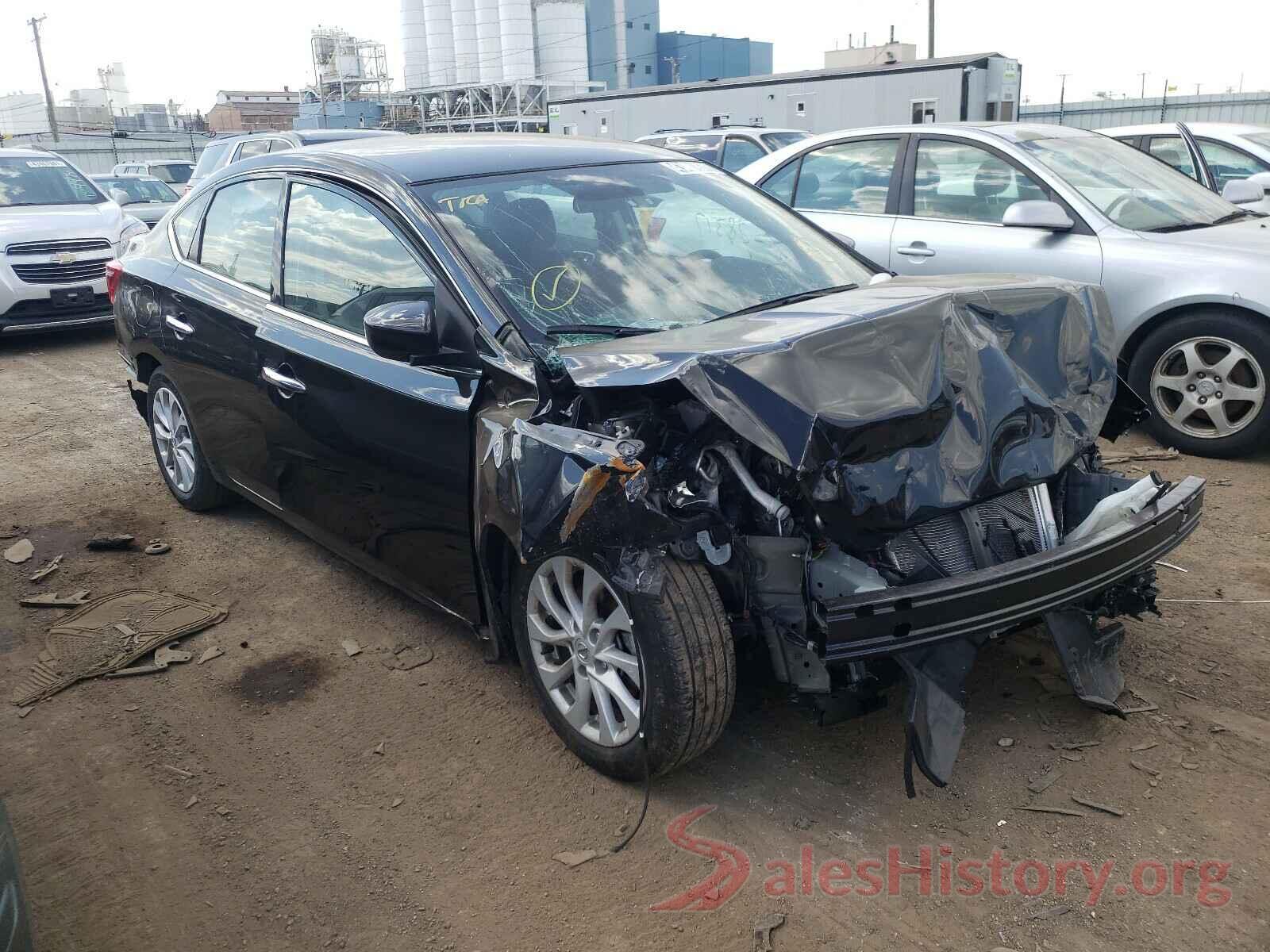 3N1AB7AP3KY448621 2019 NISSAN SENTRA