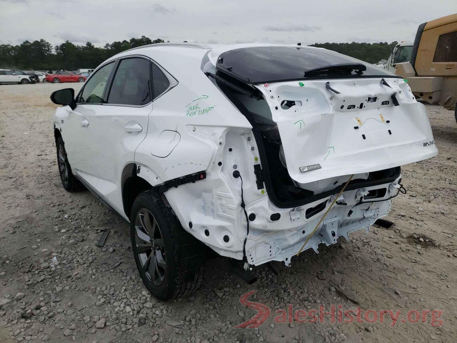 JTJJARBZ8L2175670 2020 LEXUS NX