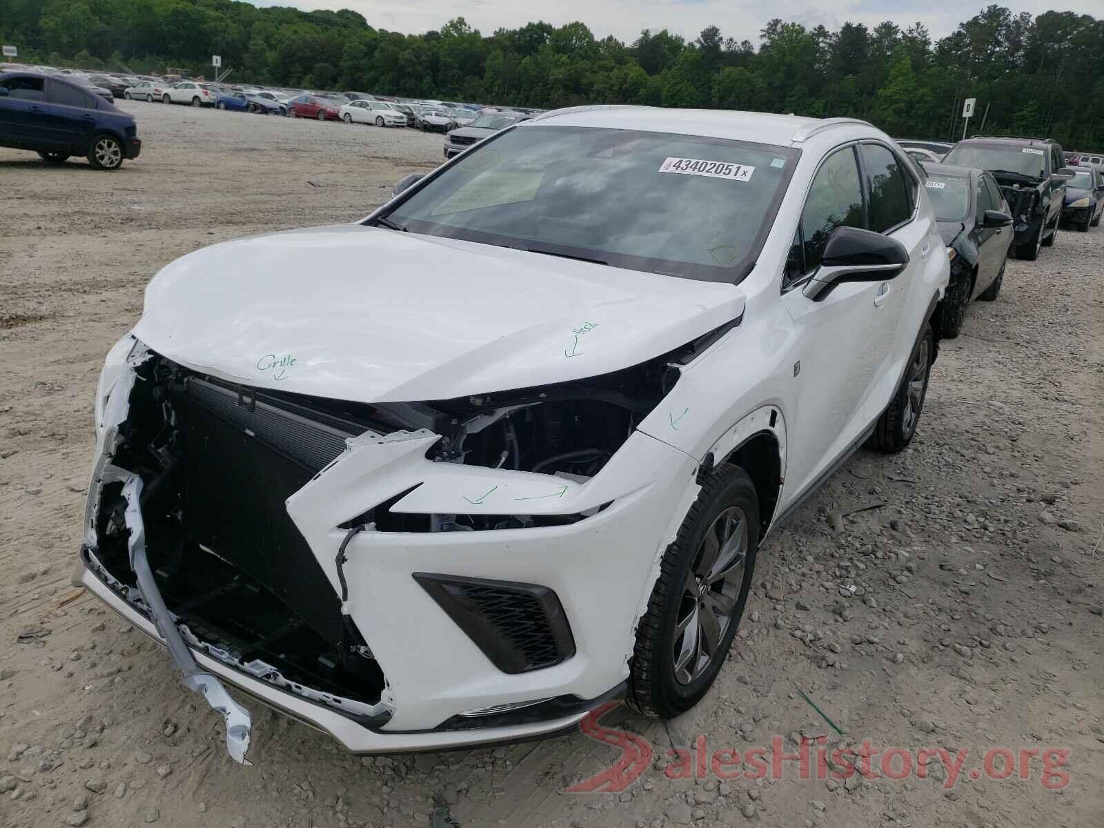 JTJJARBZ8L2175670 2020 LEXUS NX