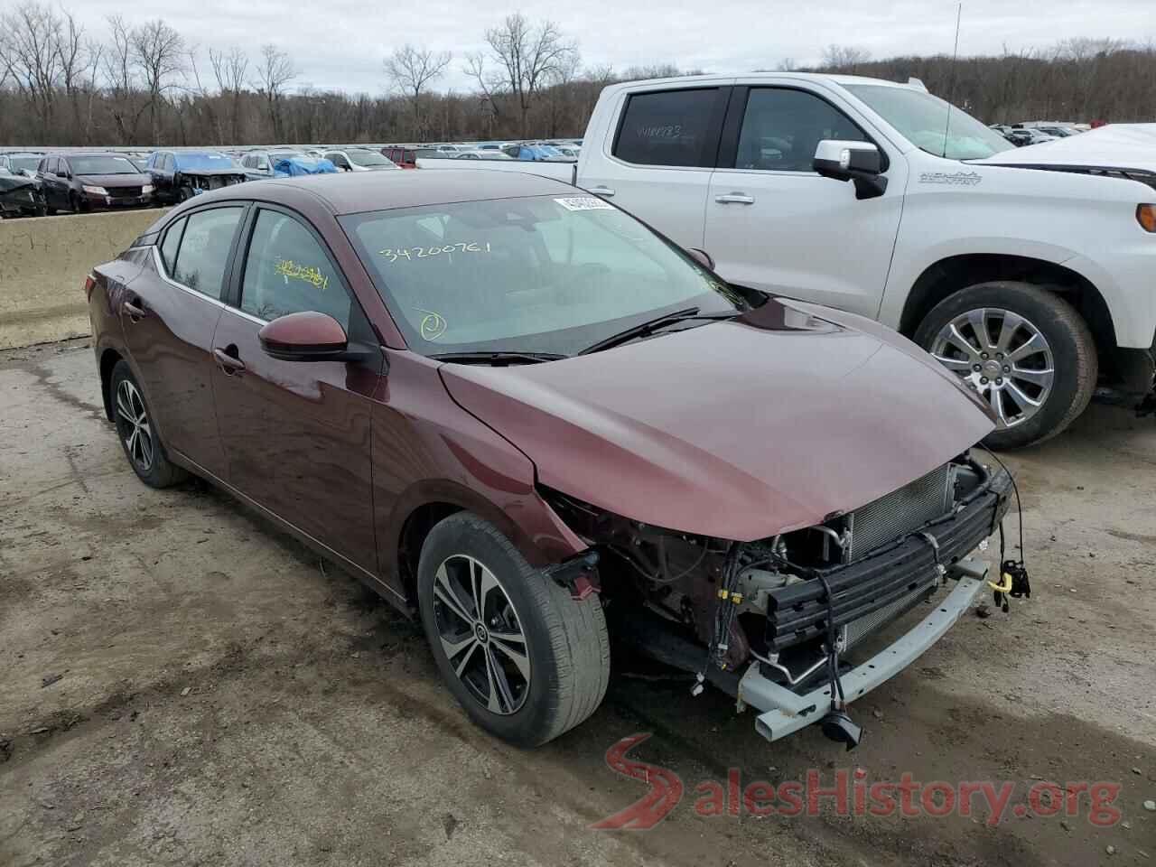 3N1AB8CV3LY293698 2020 NISSAN SENTRA