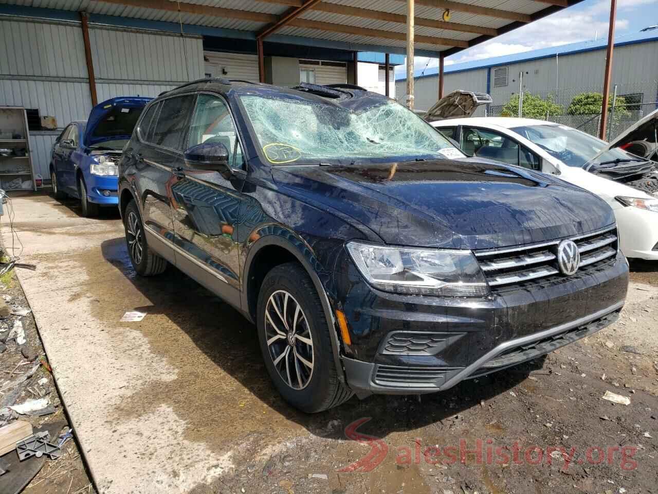 3VV2B7AXXMM058404 2021 VOLKSWAGEN TIGUAN