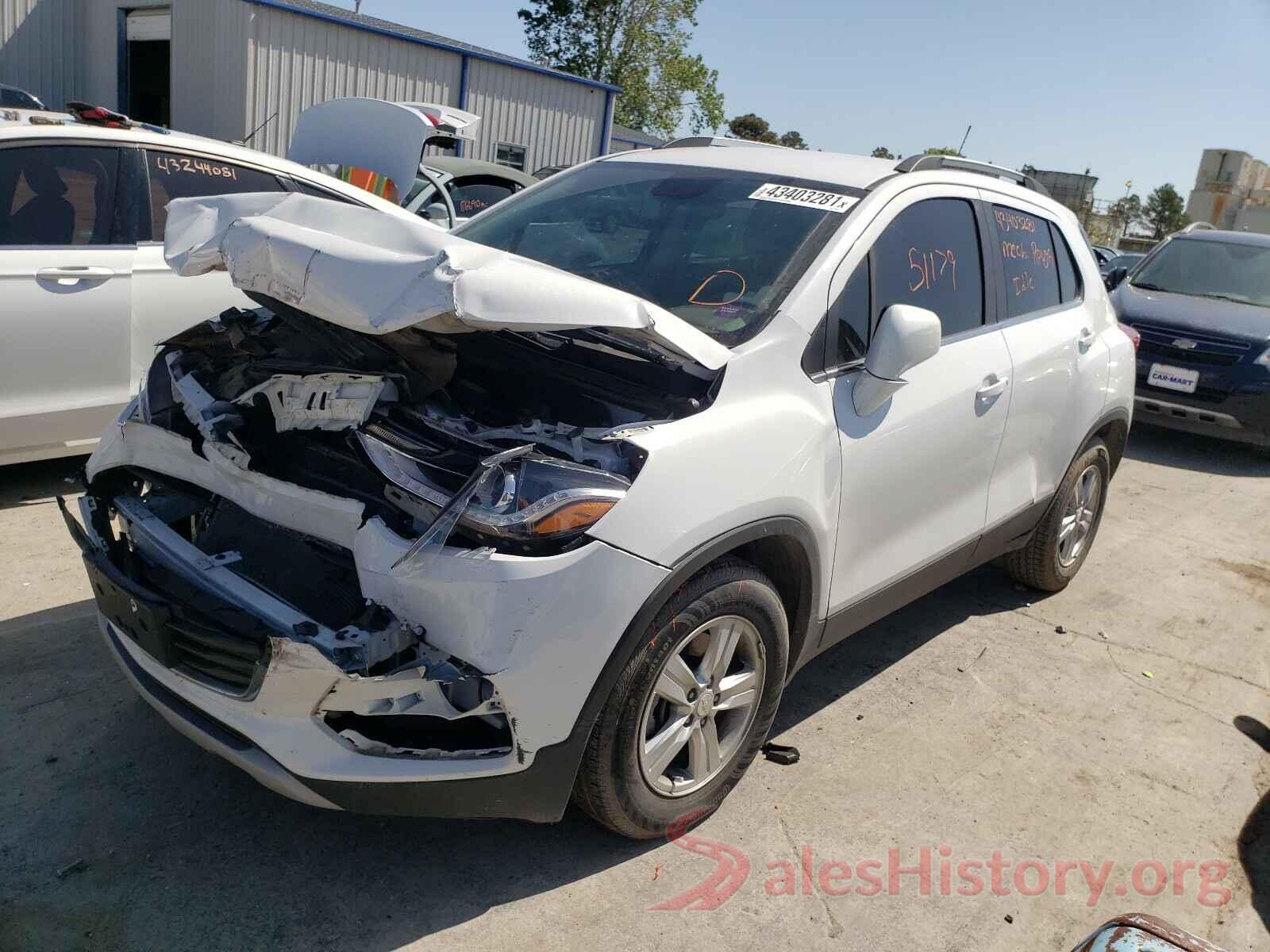 3GNCJLSB5KL214621 2019 CHEVROLET TRAX