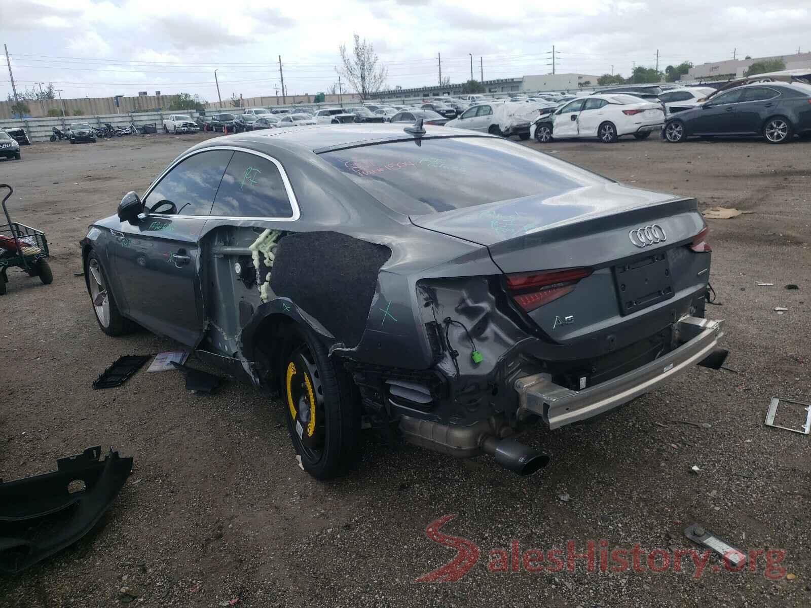 WAUSNAF59KA061439 2019 AUDI A5