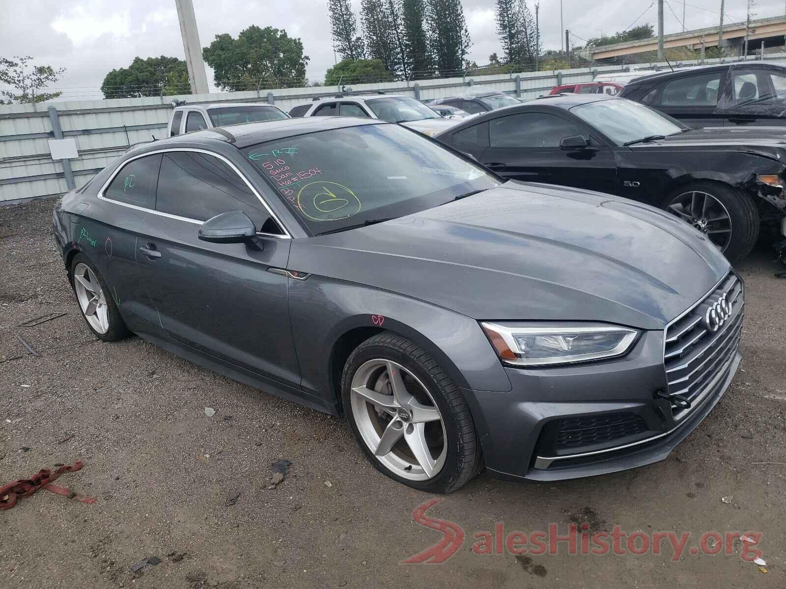 WAUSNAF59KA061439 2019 AUDI A5