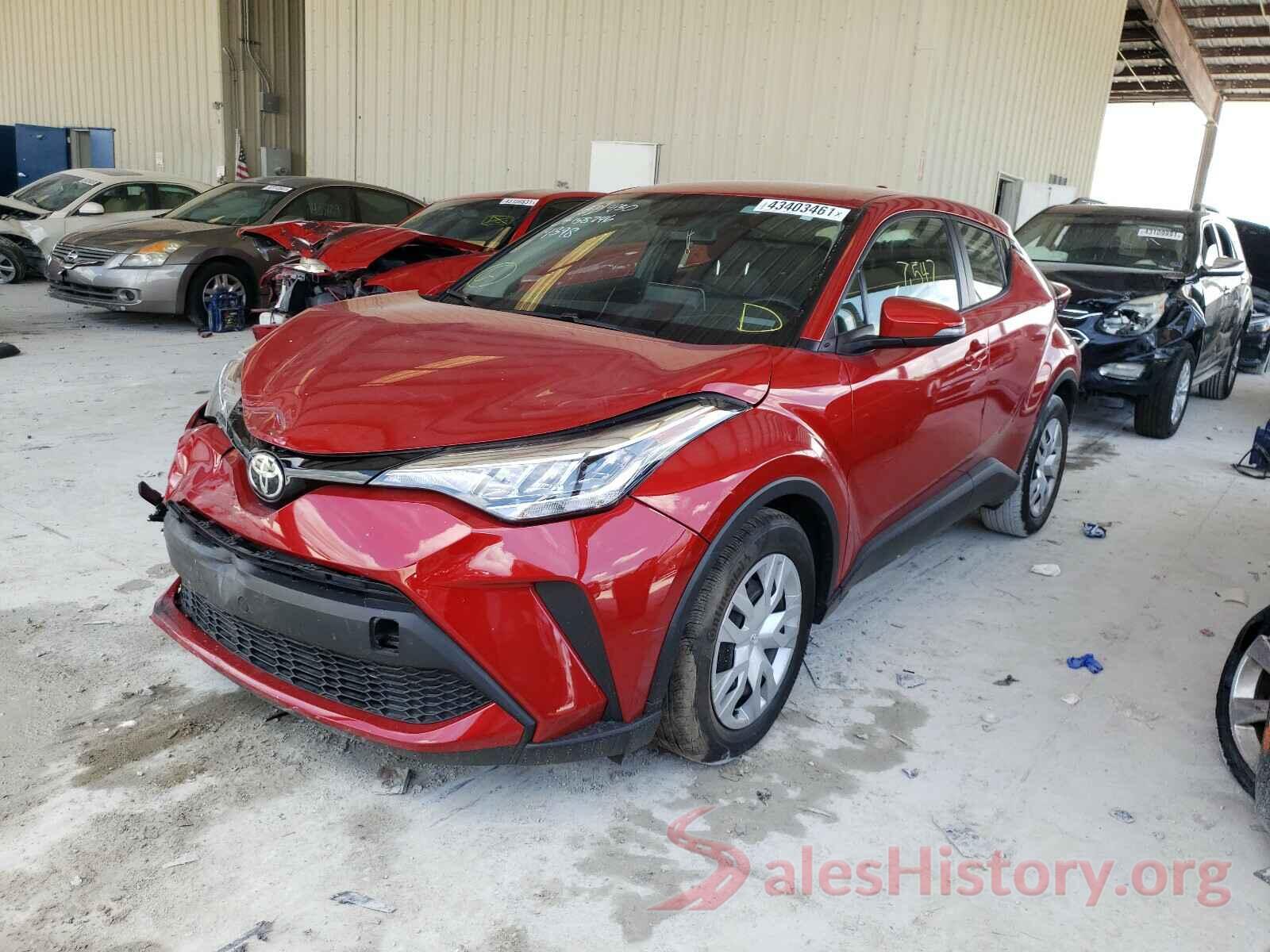 JTNKHMBX9L1074398 2020 TOYOTA C-HR