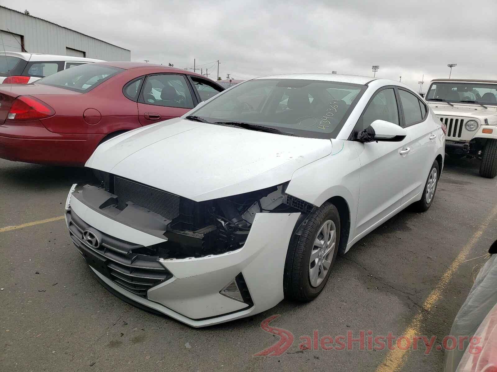 5NPD74LF2KH470931 2019 HYUNDAI ELANTRA