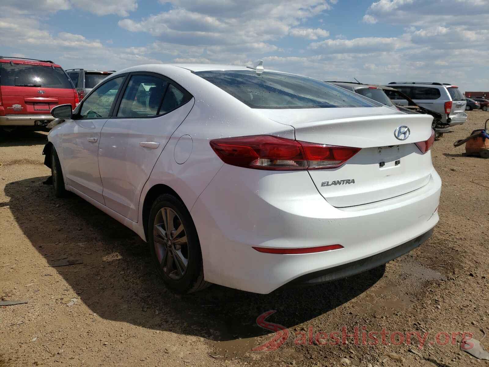 5NPD84LF2JH240592 2018 HYUNDAI ELANTRA