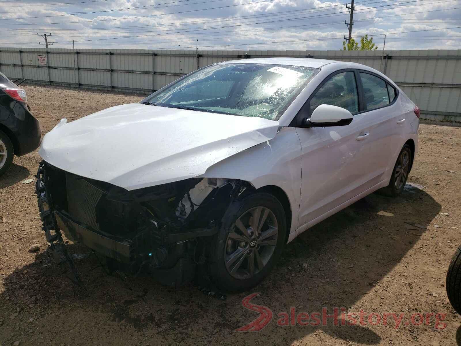 5NPD84LF2JH240592 2018 HYUNDAI ELANTRA