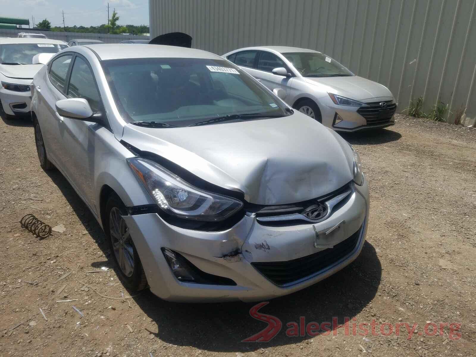 5NPDH4AE9GH762462 2016 HYUNDAI ELANTRA