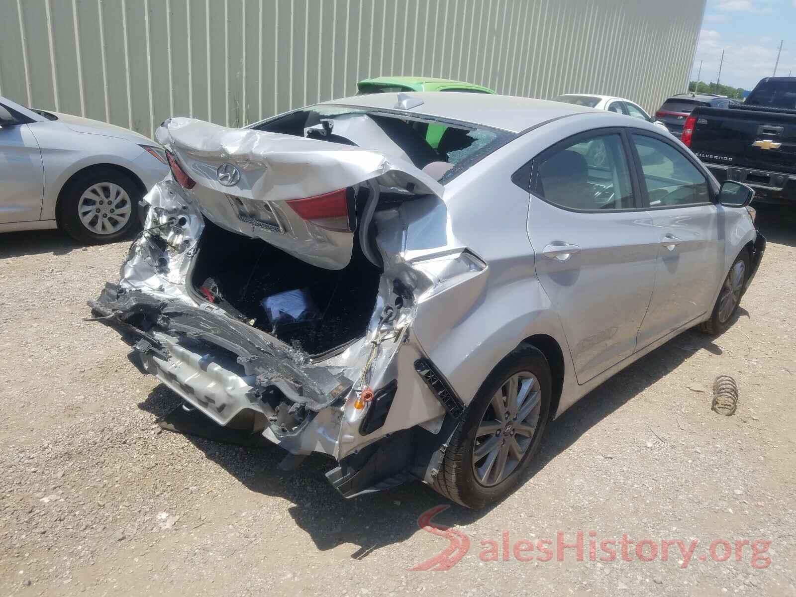 5NPDH4AE9GH762462 2016 HYUNDAI ELANTRA