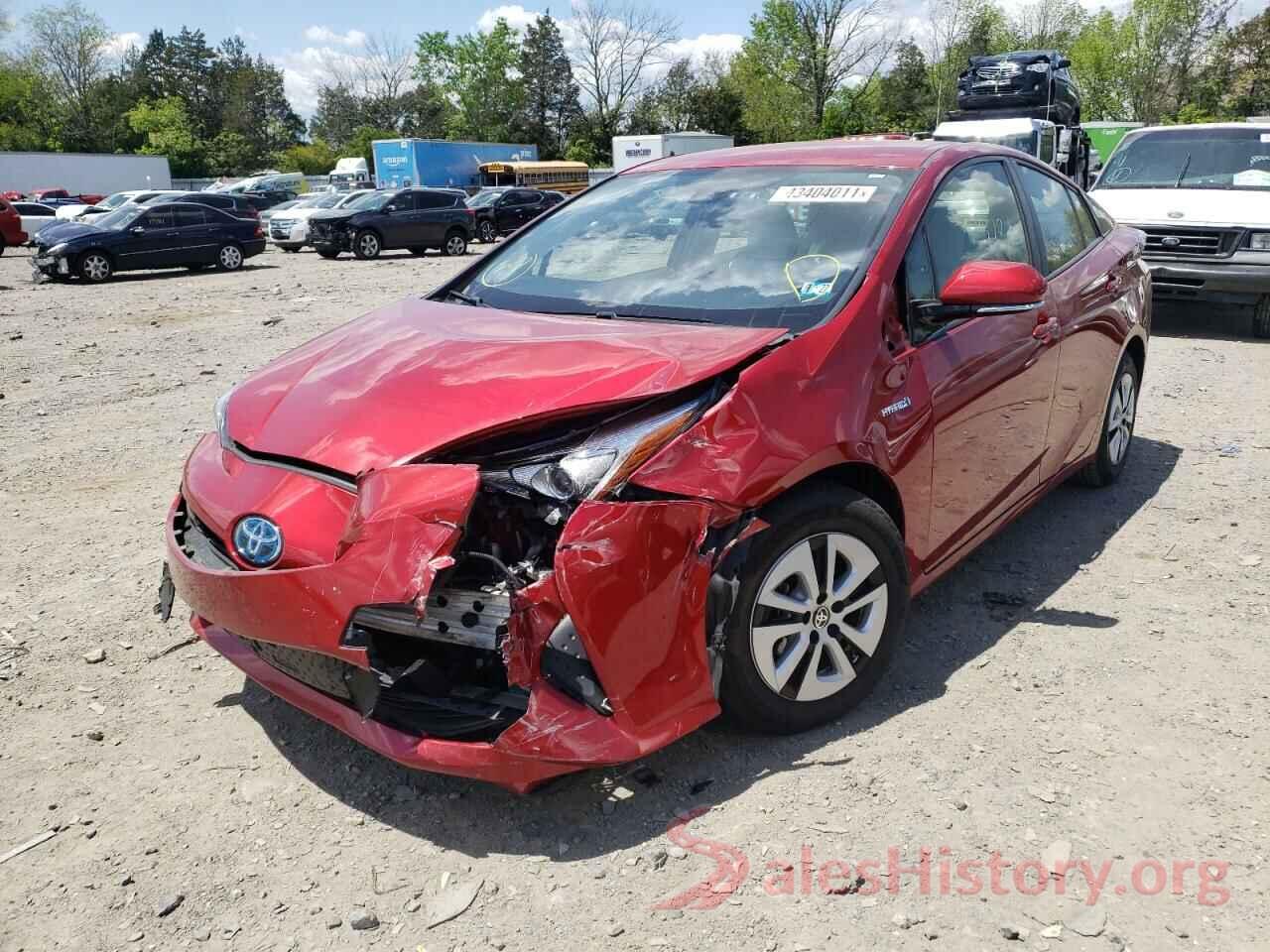 JTDKBRFU0J3582411 2018 TOYOTA PRIUS