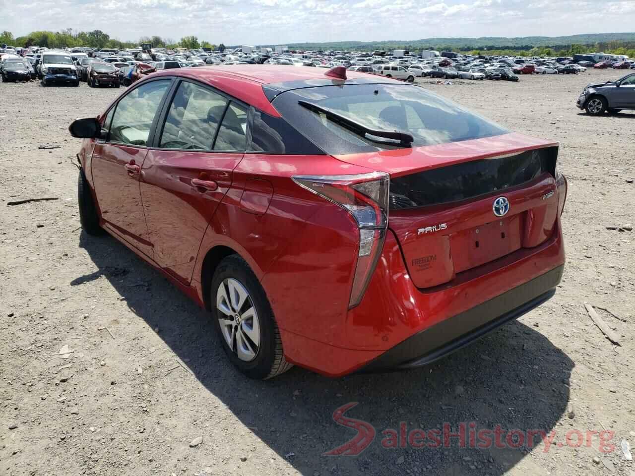 JTDKBRFU0J3582411 2018 TOYOTA PRIUS