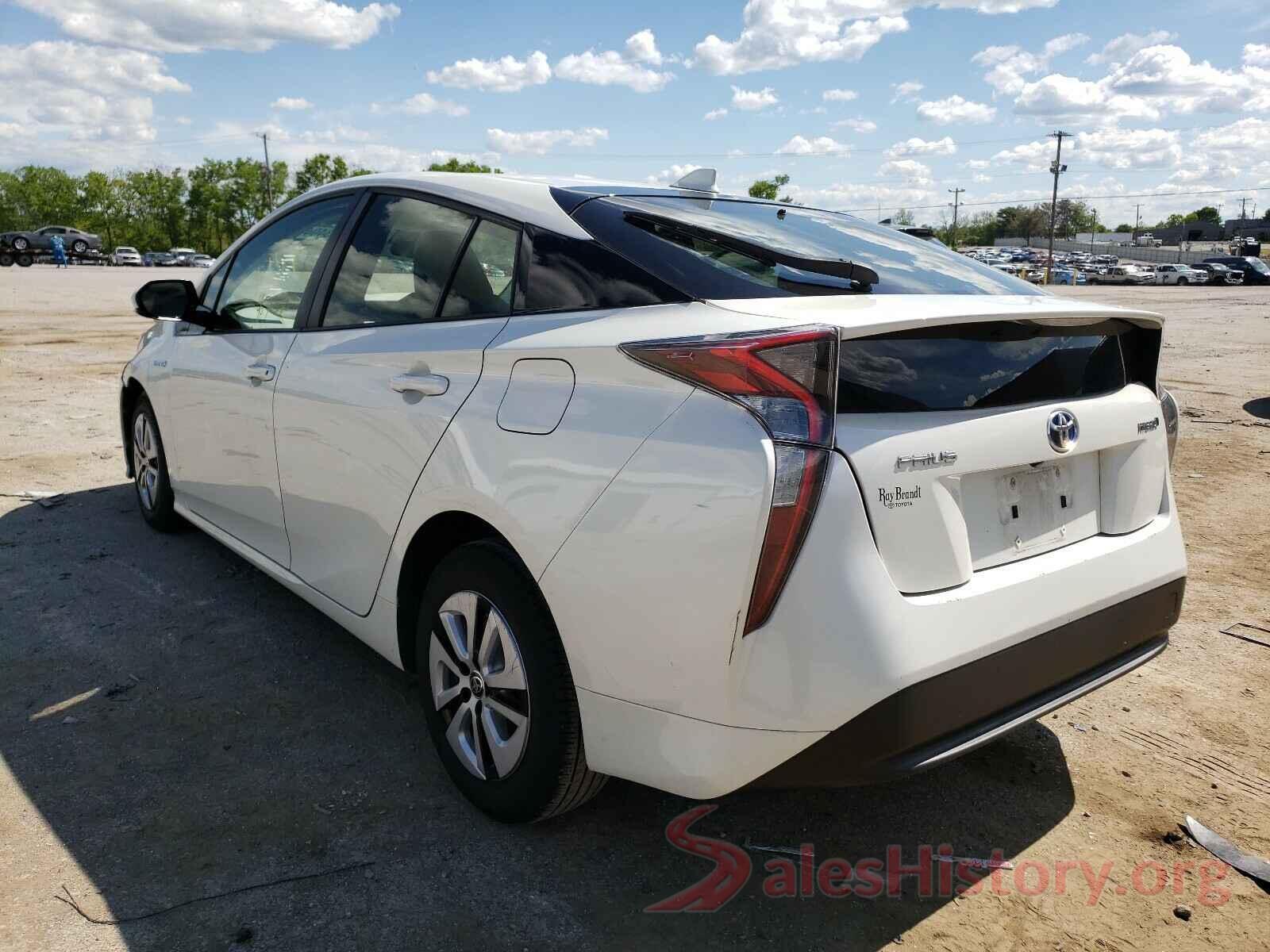 JTDKARFUXH3040682 2017 TOYOTA PRIUS