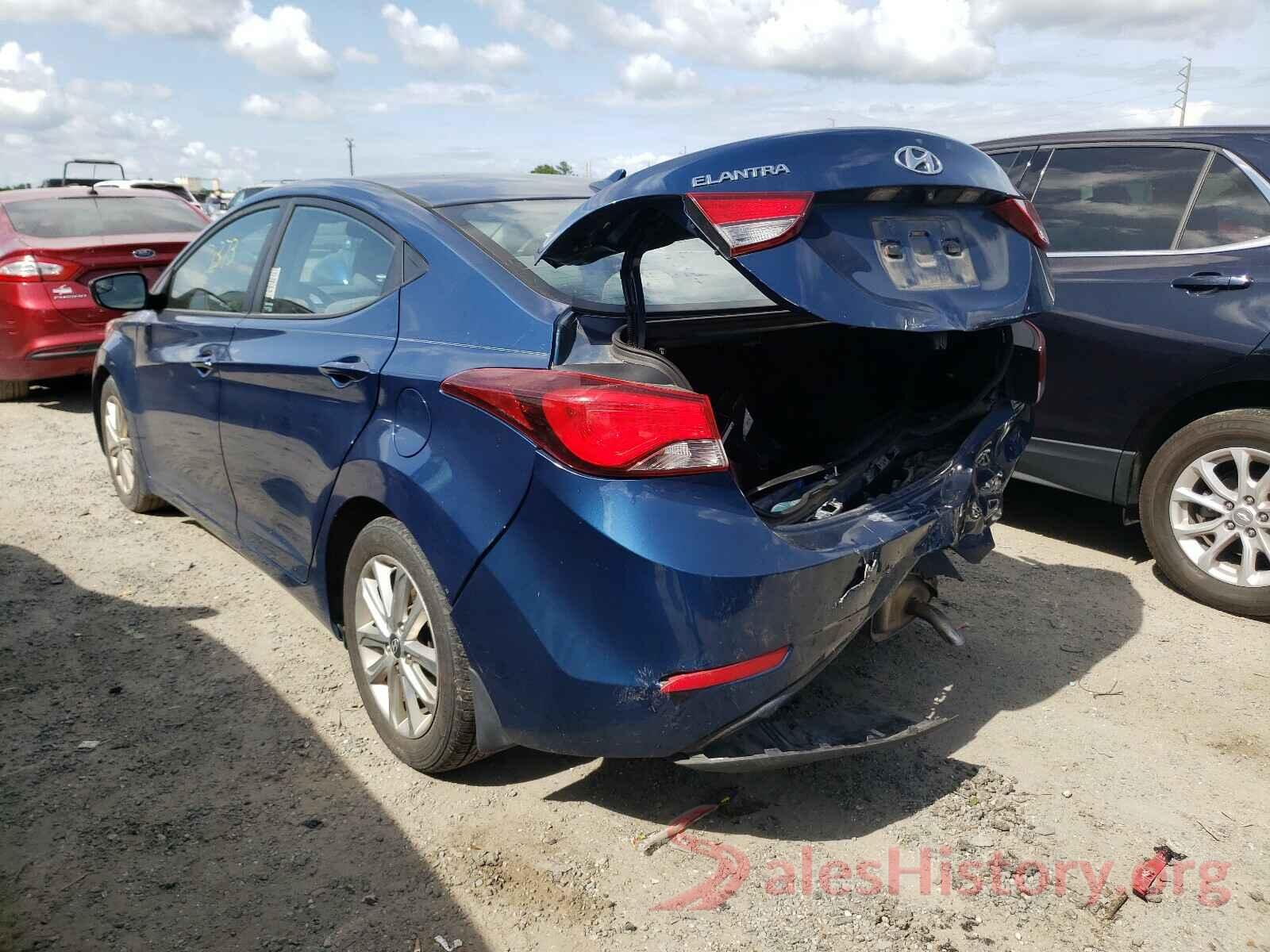 KMHDH4AE0GU480681 2016 HYUNDAI ELANTRA