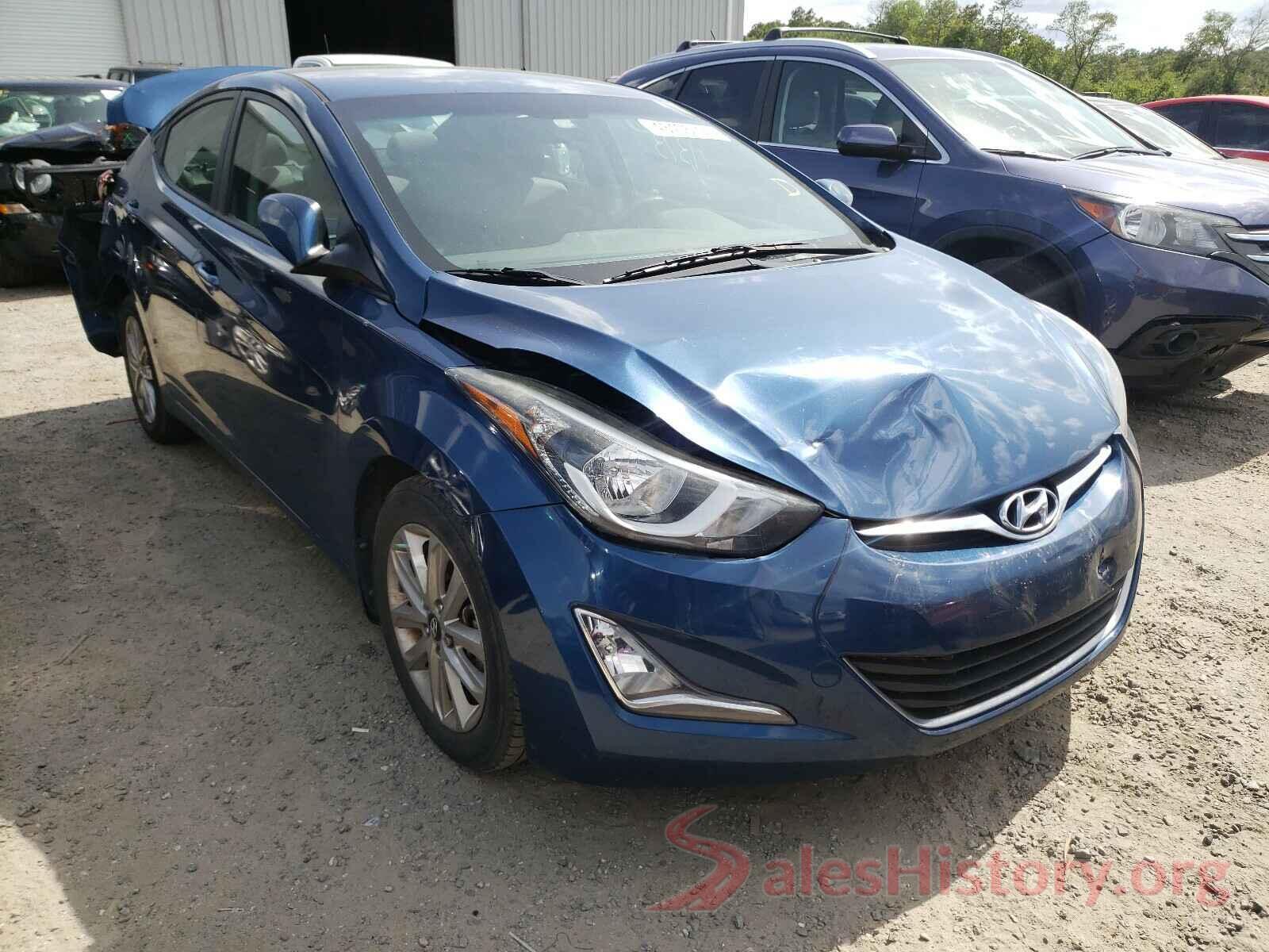 KMHDH4AE0GU480681 2016 HYUNDAI ELANTRA