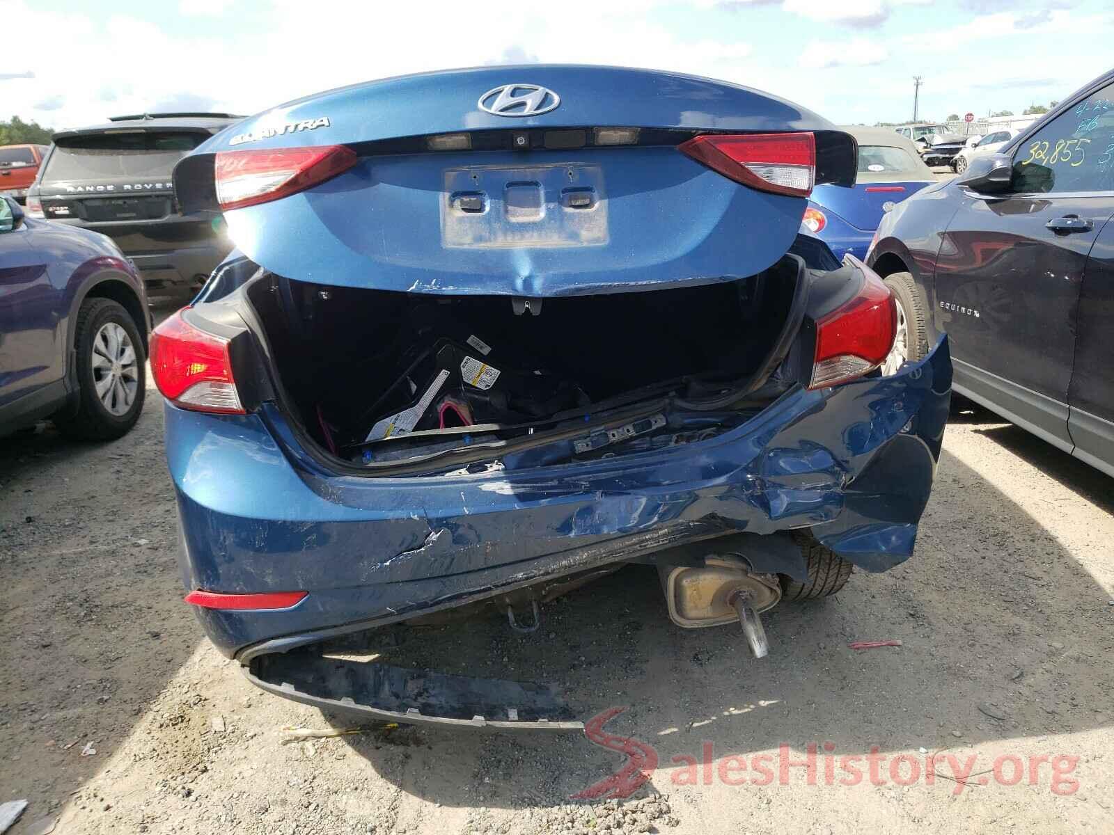 KMHDH4AE0GU480681 2016 HYUNDAI ELANTRA