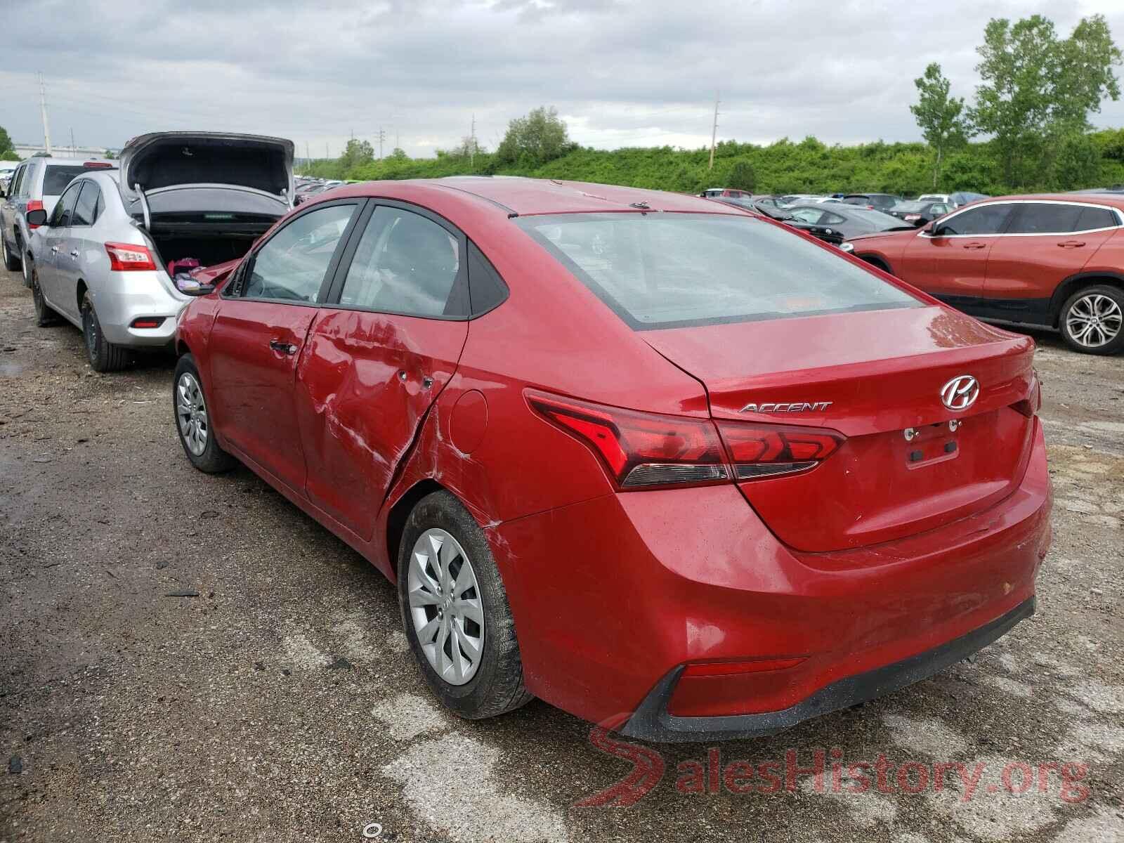 3KPC24A33KE080959 2019 HYUNDAI ACCENT