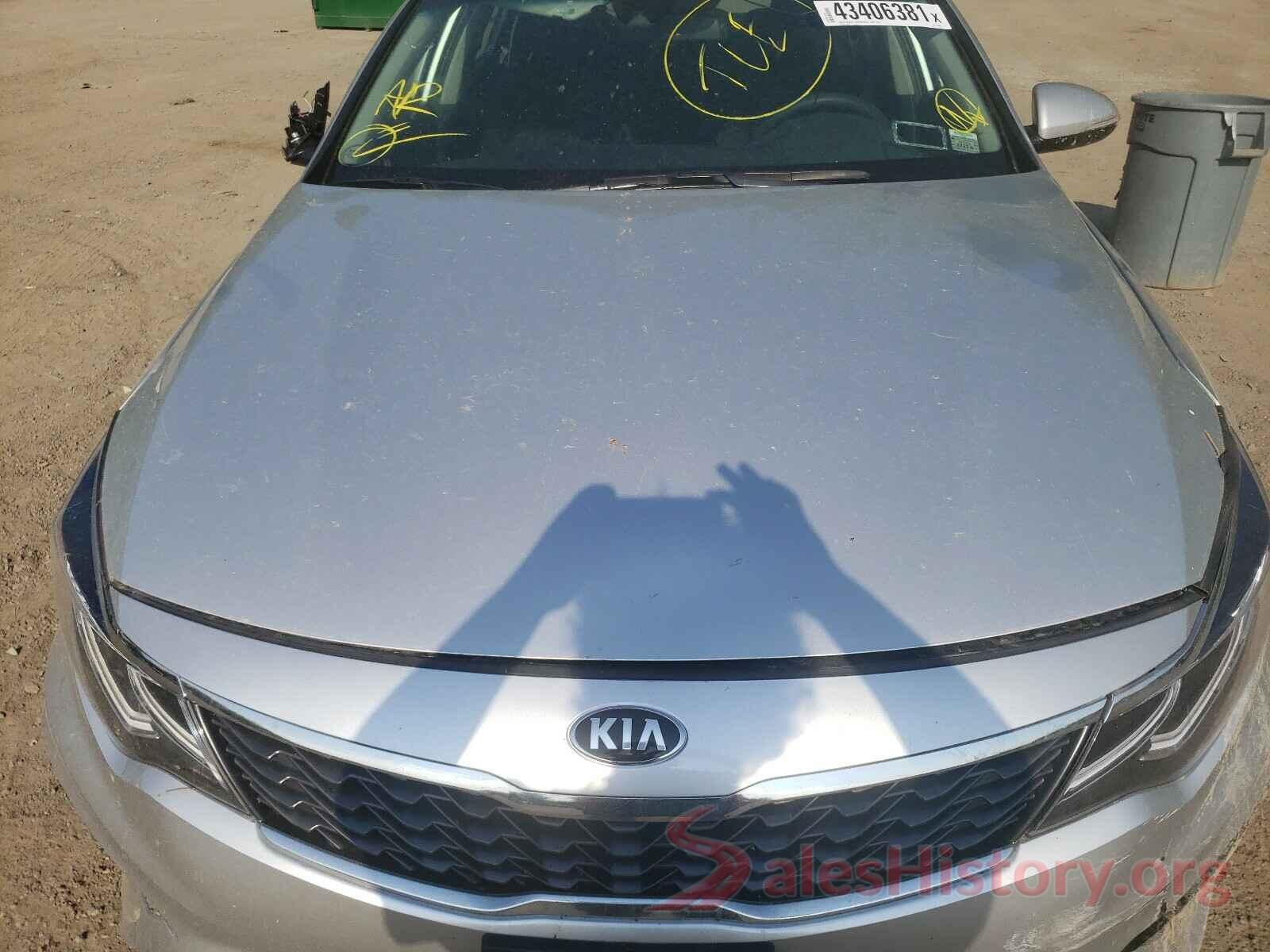 5XXGT4L33KG326007 2019 KIA OPTIMA