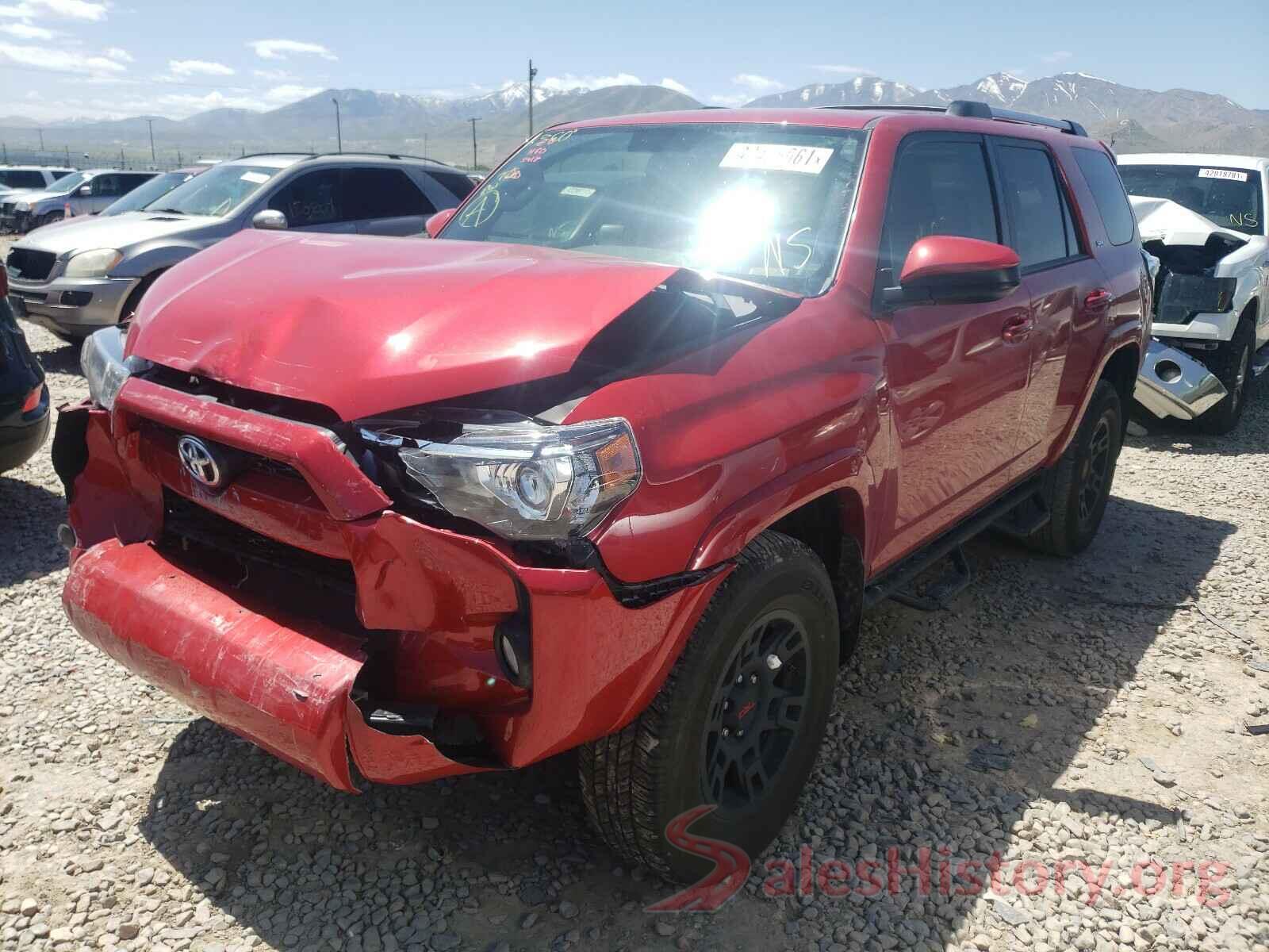 JTEBU5JR8K5677564 2019 TOYOTA 4RUNNER