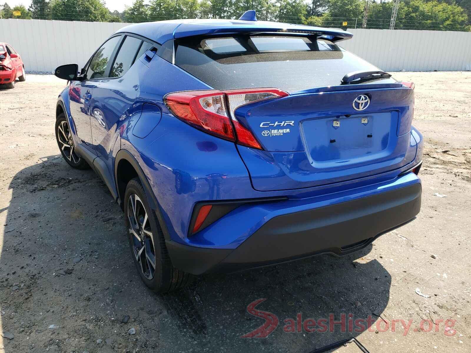 JTNKHMBX0L1086844 2020 TOYOTA C-HR