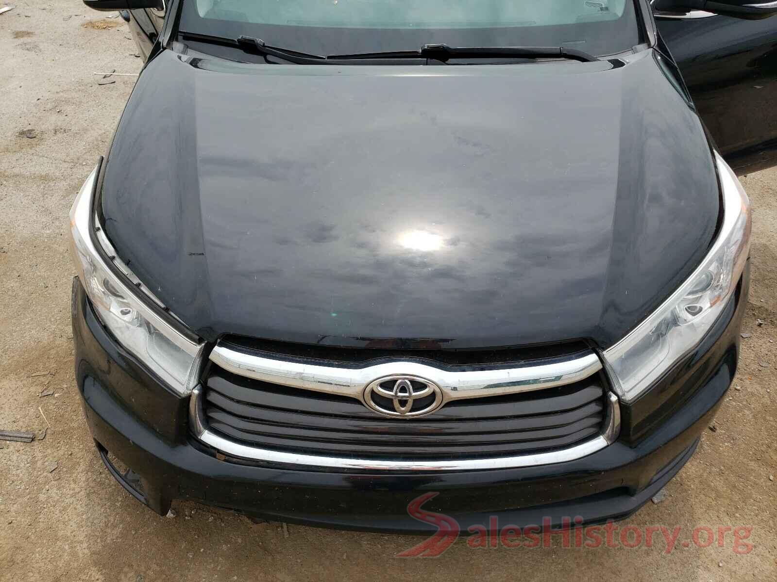 5TDJKRFH3GS265390 2016 TOYOTA HIGHLANDER