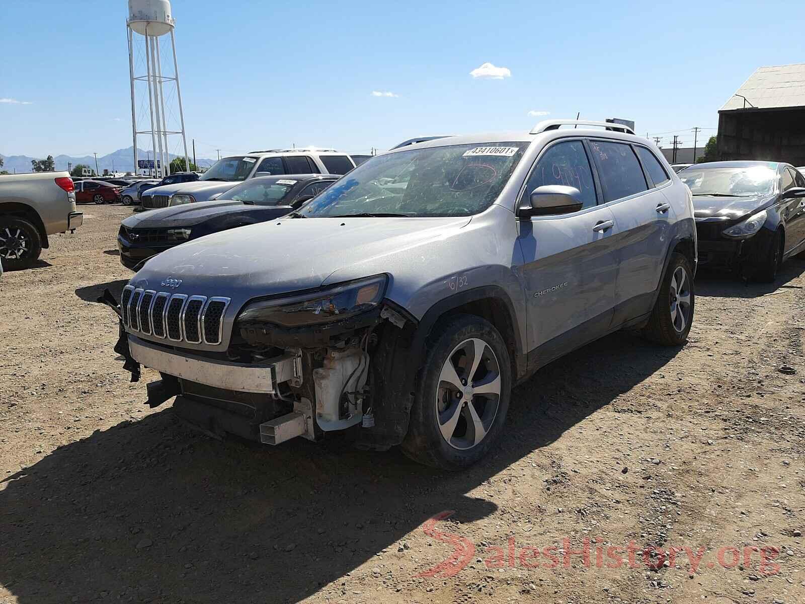 1C4PJLDB6KD362404 2019 JEEP CHEROKEE