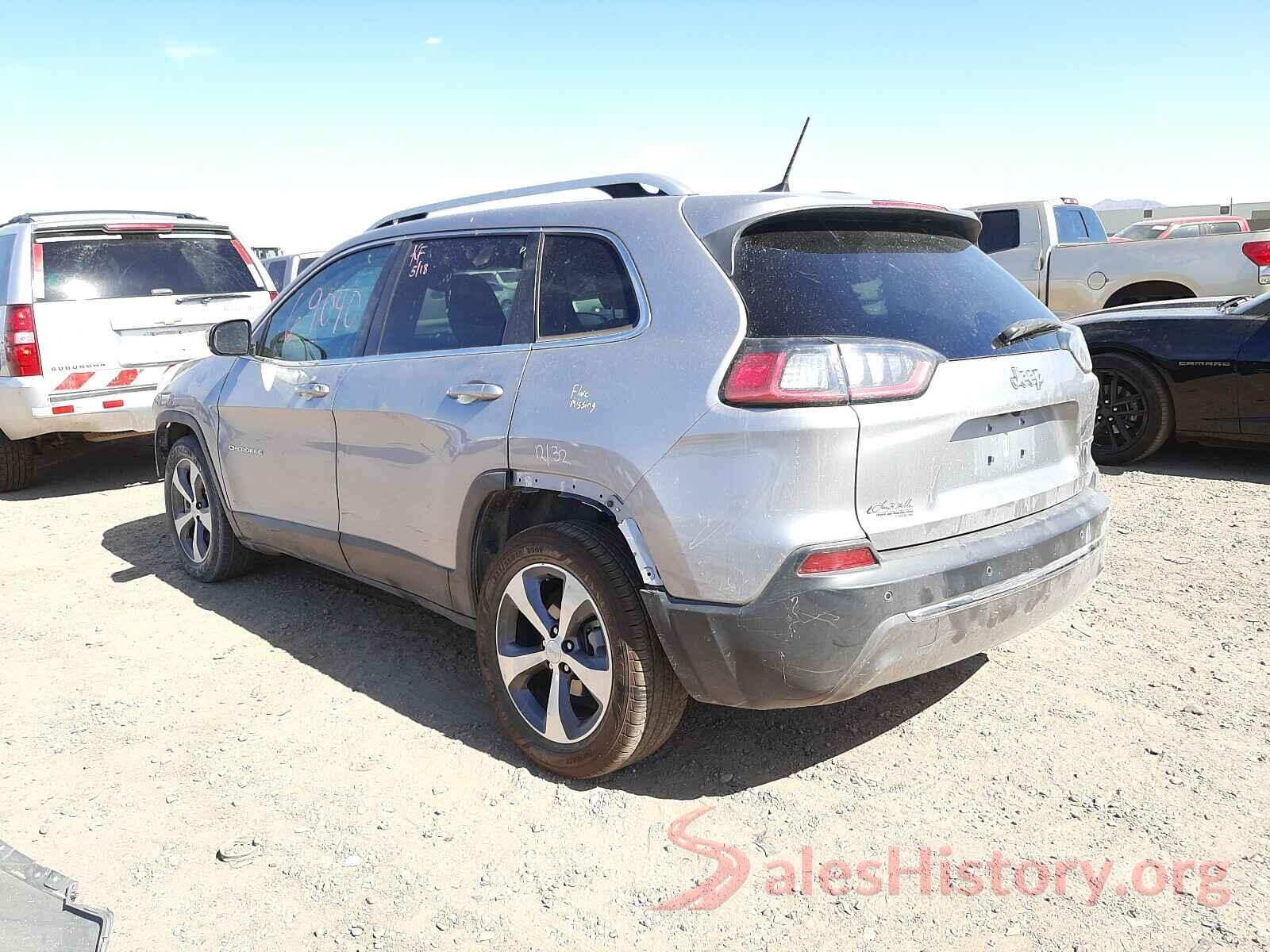 1C4PJLDB6KD362404 2019 JEEP CHEROKEE