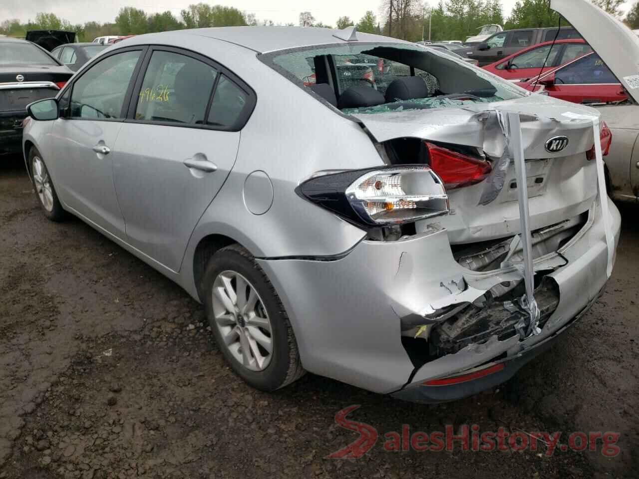 3KPFL4A72HE100284 2017 KIA FORTE