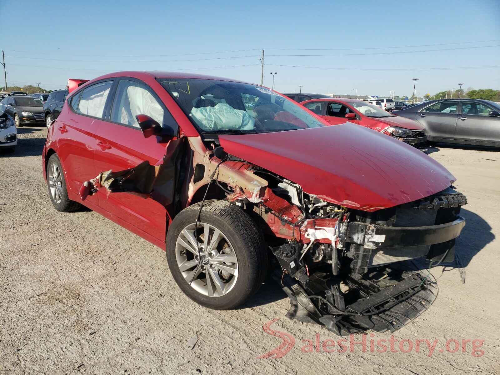 5NPD84LF4HH187632 2017 HYUNDAI ELANTRA