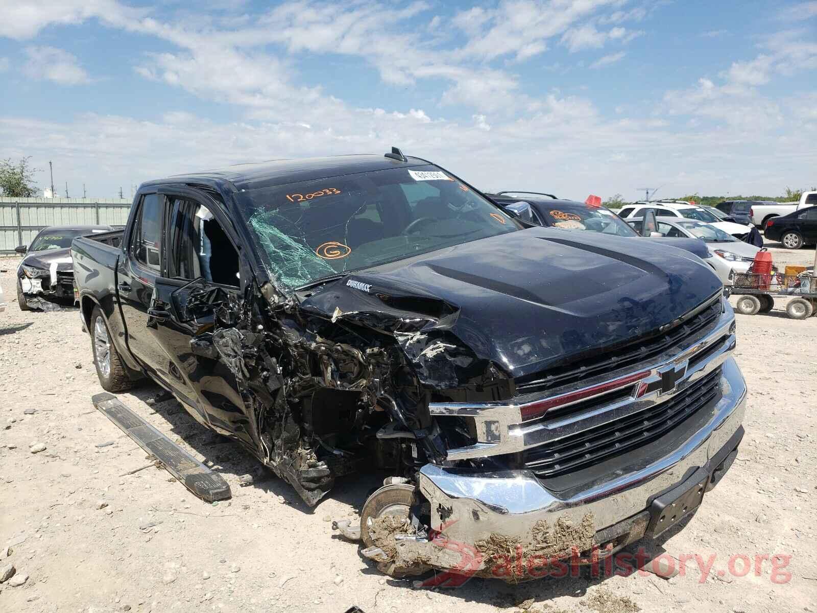 1GCUYDET2MZ120033 2021 CHEVROLET SILVERADO