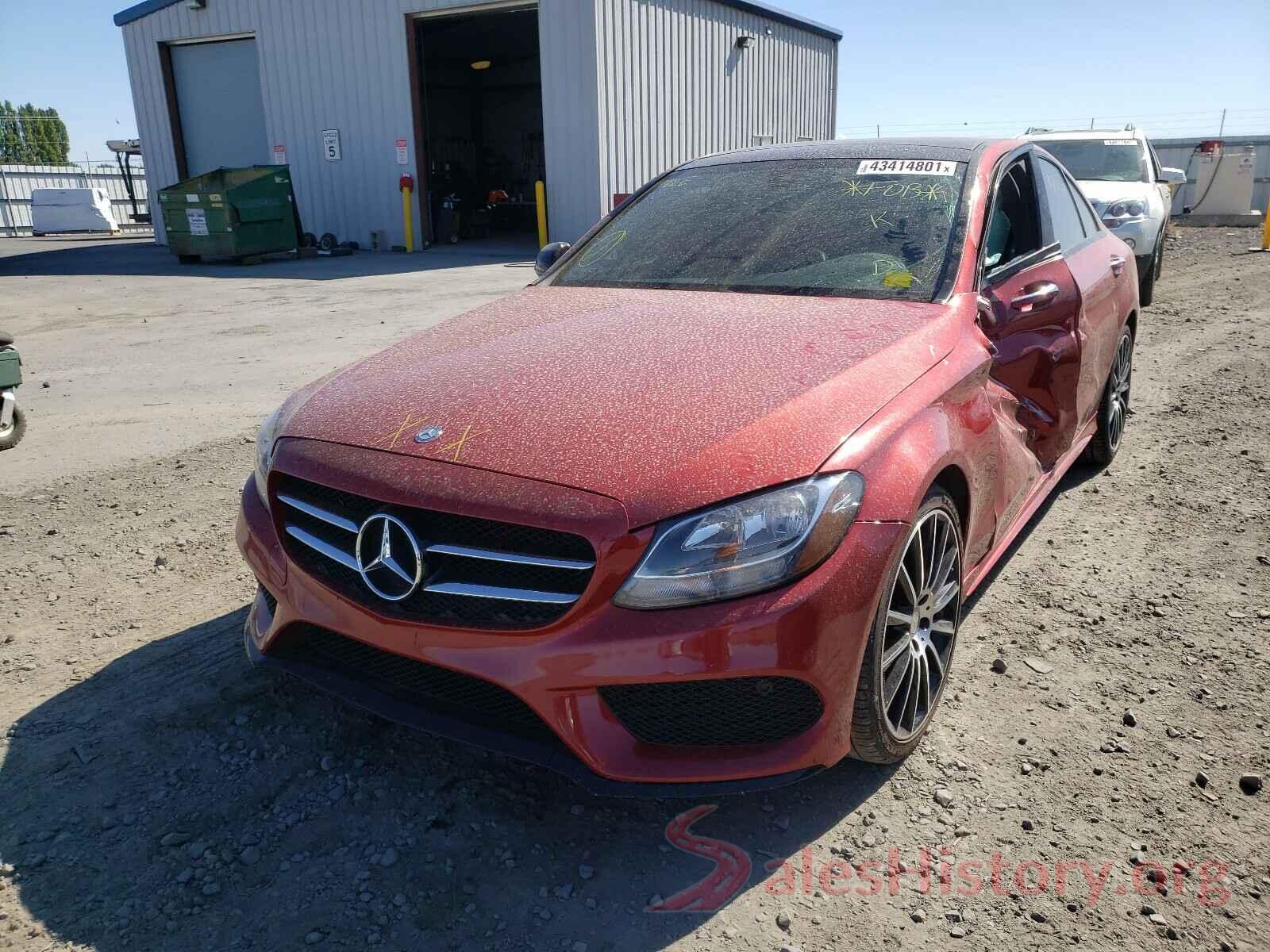 55SWF4JB7GU161679 2016 MERCEDES-BENZ C CLASS