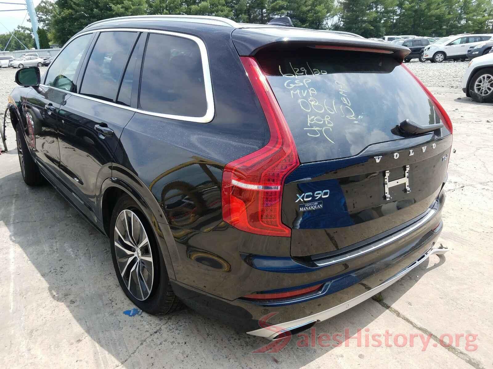 YV4A22PK9L1550861 2020 VOLVO XC90