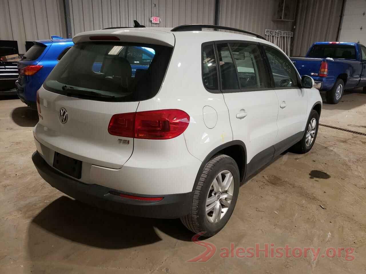 WVGAV7AXXHK023842 2017 VOLKSWAGEN TIGUAN