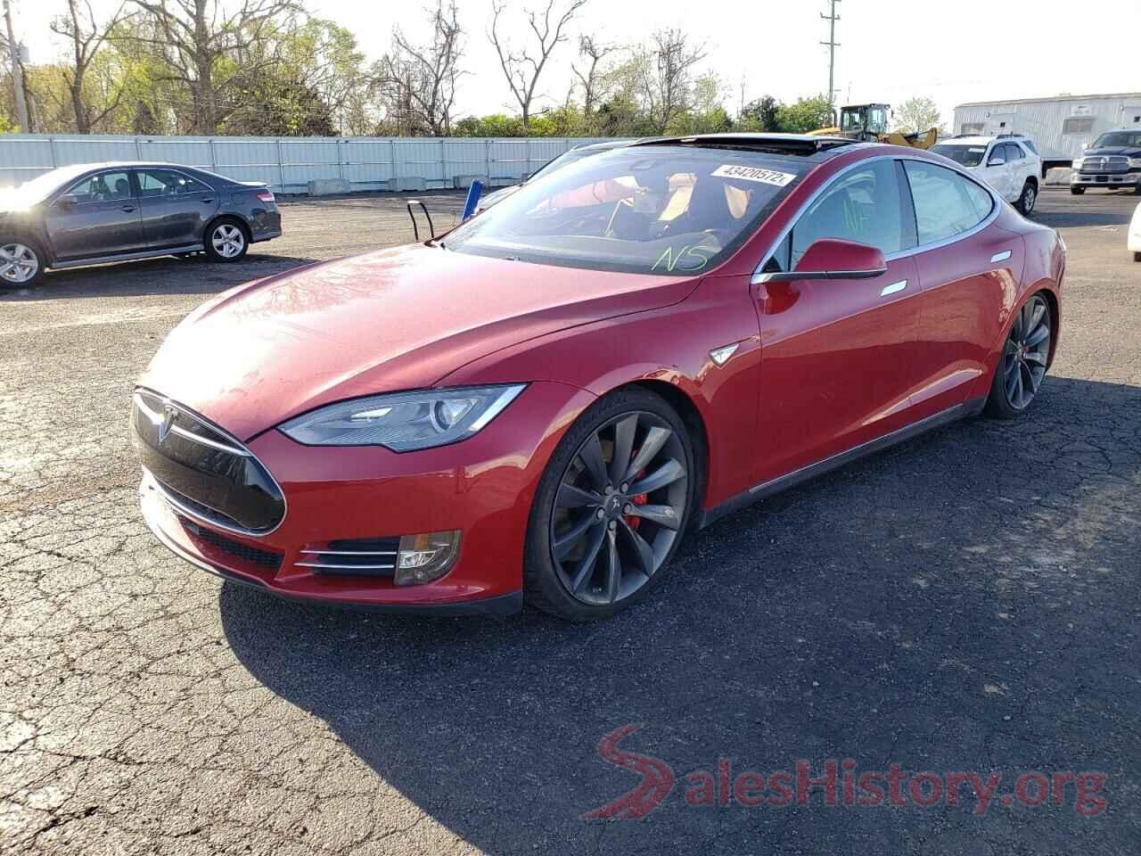 5YJSA1H18EFP58654 2014 TESLA MODEL S