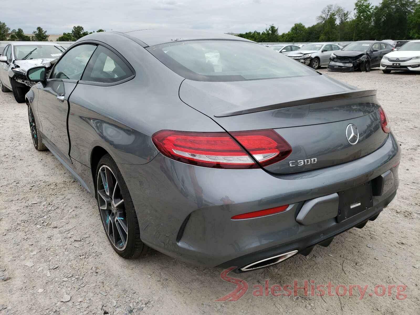 WDDWJ8DB1KF844510 2019 MERCEDES-BENZ C CLASS